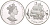 Багамские острова 5 долларов 1993 парусник, фламинго, марлин KM 170 серебро PROOF 1081-7-44