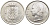 БЕЛЬГИЯ 1 ФРАНК 1980 BELGIE, БОДУЭН I (1951-1993) KM 143.1 медно-никель 119-657