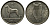 Ирландия 6 пенсов 1928 собака, ирландский волкодав KM 5 никель aUNC 1525-923