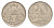 Латвия 20 сантимов 1922 год-тип KM 5 никель 4658-1242