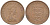 ДЖЕРСИ 1/2 ПЕННИ 1971 ЕЛИЗАВЕТА II KM 29 бронза 214-862