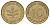 ФРГ 10 пфеннигов 1950 J KM 108, J. 383 сталь плакированная латунью 4697-556