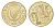 Кипр 2 цента 1994 KM 54.3 никель латунь UNC 4649-1152