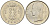 БЕЛЬГИЯ 1 ФРАНК 1977 BELGIE KM 143.1 медно-никель 4546-426