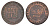 Вестфалия 2 сантима 1812 C, Жером Бонапарт (1807-1813) KM 90, ASK 40 медь 633-1222