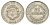 Коста-Рика 25 сентимо 1948 KM 175 медно-никель 4700-943