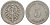 Германия 5 пфеннигов 1876 D, старогербовка KM 3, J. 3 медно-никель 51-3453