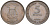 Израиль 5 прута 1949 JE 5709, с жемчужиной KM 10 бронза 190-1024