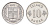 Исландия 10 эйре 1971 KM 10a алюминий UNC 4696-316
