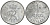 ДАНИЯ 1 ЭРЕ 1970 С; S, ФРЕДЕРИК IX (1947-1972) KM 839.2 цинк UNC 4564-1147