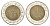 Египет 1 фунт 2008 сфинкс KM 940a биметалл 4660-1042