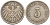 ГЕРМАНИЯ 5 ПФЕННИГОВ 1901 J, KM 11, J. 12 медно-никель 73-1515
