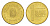 Румыния 1 бан 2005 KM 189 сталь плакированная латунью UNC 4644-1251