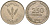 Израиль 250 прута 1949 JE 5709, без жемчужены KM 15 медно-никель 87-1342