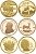 ЮАР НАБОР ИЗ 3 МОНЕТ (PRESTIGE SET) 2010 10 РАНДОВ НОСОРОГ, ВЕС 1/10 УНЦИИ (3,11 ГР.), 1/10 КРЮГЕРАНДА, ВЕС 1/10 УНЦИИ (3,11 ГР.), 5 РАНДОВ НАДИН ГОРДИМЕР, ВЕС 1/10 УНЦИИ (3,11 ГР.), ТИРАЖ НАБОРА 500 ЭКЗ., СЕРТИФИКАТ (№196), В ПОДАРОЧНОЙ ДЕРЕВЯННОЙ КОРОБК