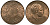 Ирак 1 филс 1953 Фейсал II (1953-1958) KM 112 бронза  UNC  1531-143