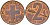 Швейцария 2 раппена 1963 В KM 47 бронза 4591-1237