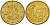 Финляндия 50 евроцентов 2001 из ролла KM 103 нордик UNC M4-14