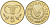 Кипр 5 центов 1992 KM 55.3 никель латунь 4141-1022