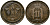 Швеция 5 эре 1874 Оскар II (1872-1907) король Швеции и Норвегии KM 736 бронза 4364-1623