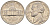 США 5 ЦЕНТОВ 1988 P, ДЖЕФФЕРСОН KM A192 медно-никель 4114-1112