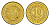 Тунис 10 миллимов 2005 KM 306 латунь UNC 4701-1167