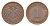 Германия 1 пфенниг 1908 A, Вильгельм II (1888-1918) KM 10, J. 10 медь 4639-1134