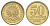 Бразилия 50 сентаво 1956 KM 566 алюминиевая бронза UNC 4668-1065
