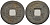 Китай 1 кэш ND (XVII-XX век) 3,3 гр бронза 4610-145