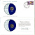 Эфиопия 25 сантимов 1977 конверт с маркой первого дня гашения, Coins of Nations KM 46 медно-никель UNC 4295-7-2