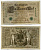 Германия 1000 марок 1910 зеленая печать, 7 значный номер Pick 45 b  бумага   8610-44-1-1