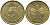 ФРГ 5 ПФЕННИГОВ 1990 A KM 107, J. 382 сталь плакированная латунью UNC 96-1224