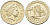 Великобритания 1 фунт 2004 Елизавета II (1952-2022), Мост Форт-Бридж в Шотландии KM 1048, Spink 4595 никель латунь 175-1111