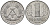 ГДР 1 пфенниг 1968 A KM 8.1 алюминий 100-942