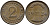 ГЕРМАНИЯ 2 РЕЙХСПФЕННИГА 1924 E KM 38, J. 314 бронза 4387-1141