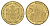 Сербия 5 динаров 2008 KM 40 никель латунь 4695-335