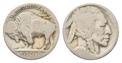 США 5 центов 1913-1938 KM 134 медно-никель 4702-1035