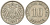 ГЕРМАНИЯ 10 ПФЕННИГОВ 1913 A KM 12, J. 13 медно-никель 33-714