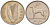 Ирландия 6 пенсов 1960 собака, ирландский волкодав KM 13а медно-никель XF 4582-233