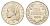 Либерия 25 центов 1974 KM 16a.2 медно-никель PROOF 4670-1131