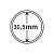 Капсулы круглые – 30,5 мм, упаковка 10 шт. Leuchtturm. 342564