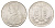 Ватикан 500 лир 1967 MCMLXVII, год-тип KM 99 серебро UNC 11-134-23