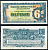 Великобритания 6 пенсов 1948 для вооруженных сил, серия 2 Pick M17a  бумага   8614-56-3-2