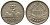 Гватемала 1/4 реала 1898 5 звезд, Испанское правление KM 162 серебро 4532-1214