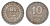 Гёппинген 10 пфеннигов 1918 Funck 163.2A, Men05 9198.4, Men18 11532.4 железо 4708-927
