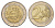 Словения 2 евро 2012 10 лет евро наличными KM 107 биметалл 4693-1137