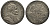 Ватикан 1 пиастр A III (1678/1679) Иннокентий XI, Ииусус усмиряющий бурю на море  Dav. 4089, Muntoni 43 серебро 10-005-27
