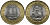 Индия 10 рупий 2012 храм Шри Матай Вайшно Деви KM 430 биметалл UNC 54-2235