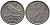 Норвегия 25 эре 1972 Улаф V (1958-1991), синица KM 407 медно-никель 4387-829
