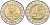 Португалия 100 эскудо 1998 Педру Нуниш (1502-1578), математик KM 645.1 биметалл 261-713